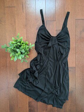 FLOWY Y2K VINTAGE SWIMSUIT COVER UP DRESS